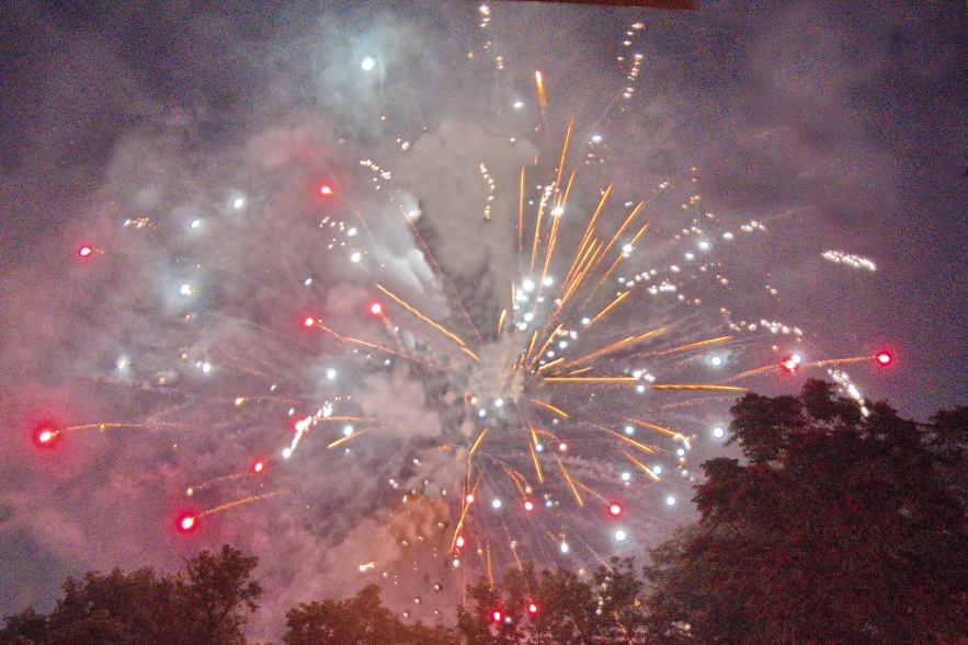 Fireworks Sky Burst